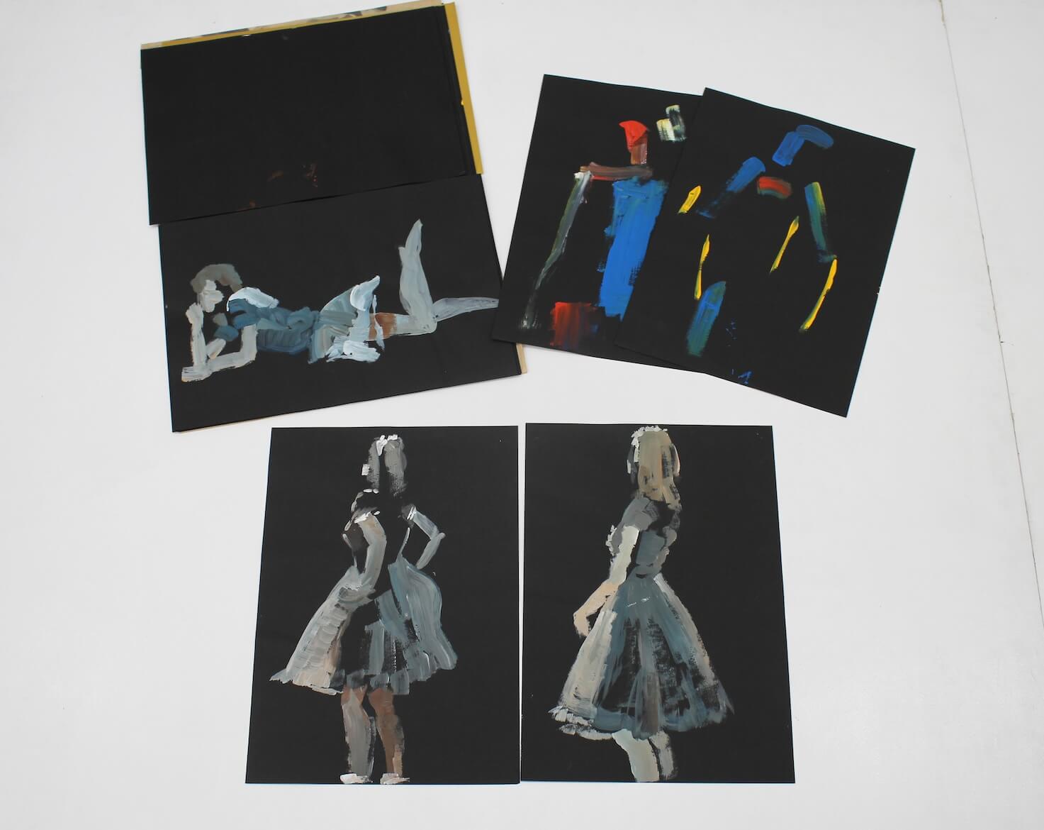 絵画基礎Ⅱ（ドローイング）作品3 イメージ