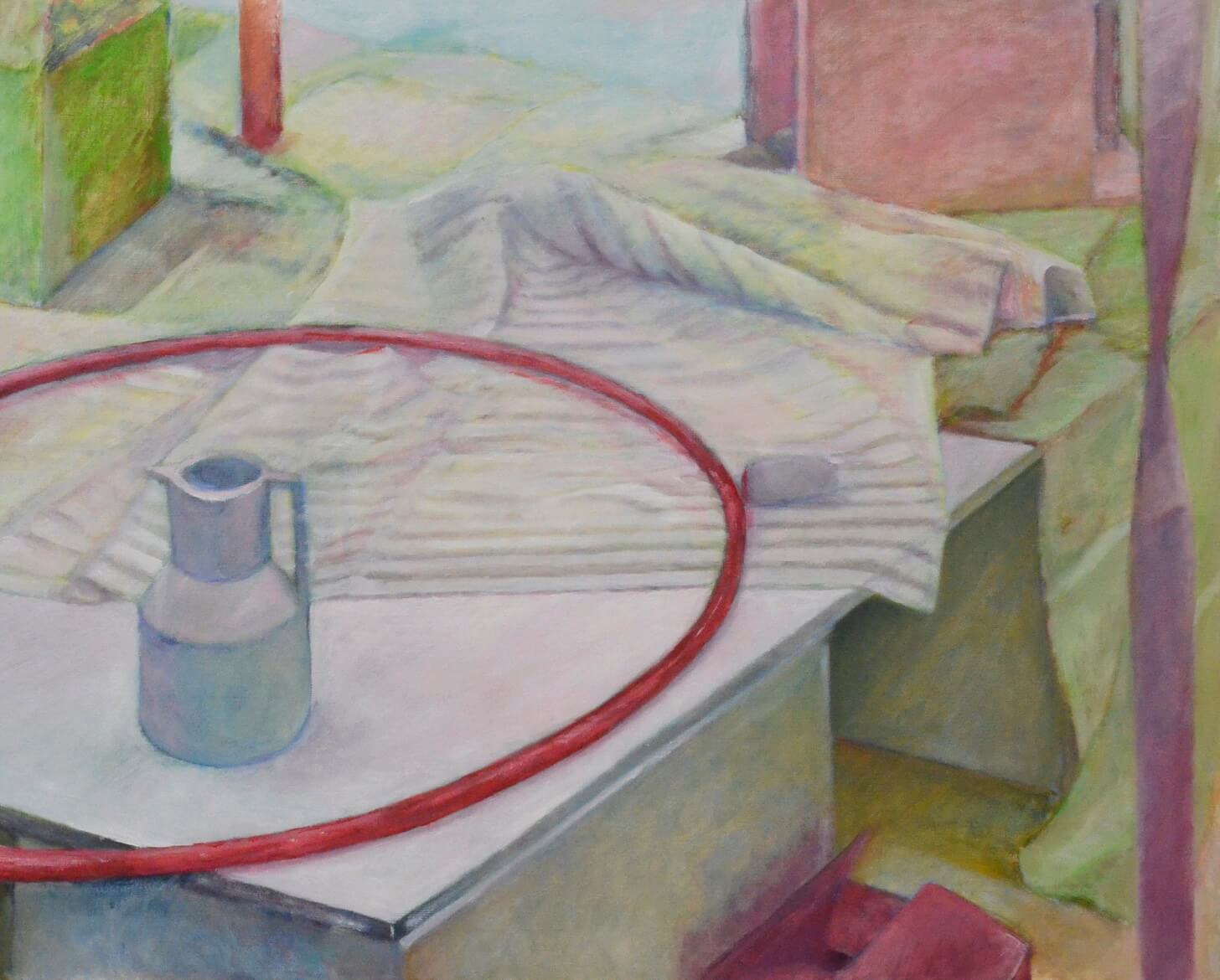絵画基礎Ⅲ（大モチーフ）作品2 イメージ