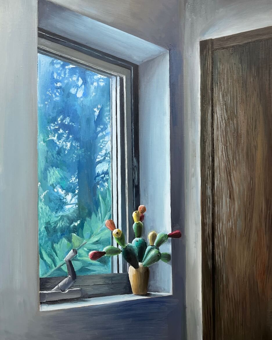 絵画基礎Ⅲ（風景）作品2 イメージ