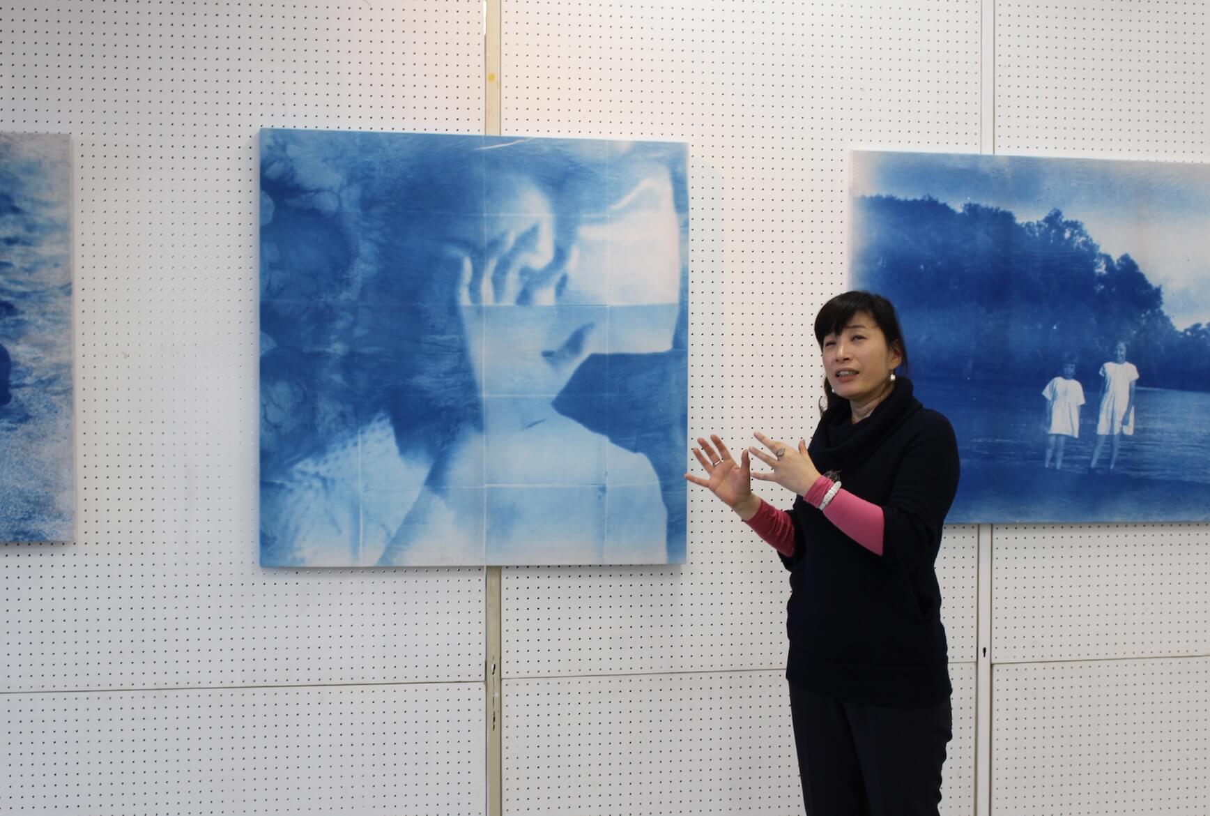 絵画表現Ⅲ・Ⅳ 授業風景2 イメージ
